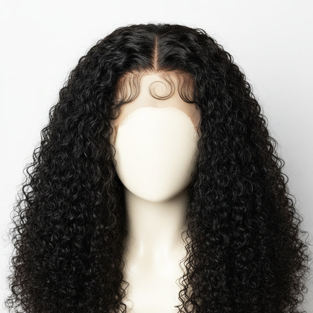 Vipeony 5x5 HD Glueless Curly Lace Wigs