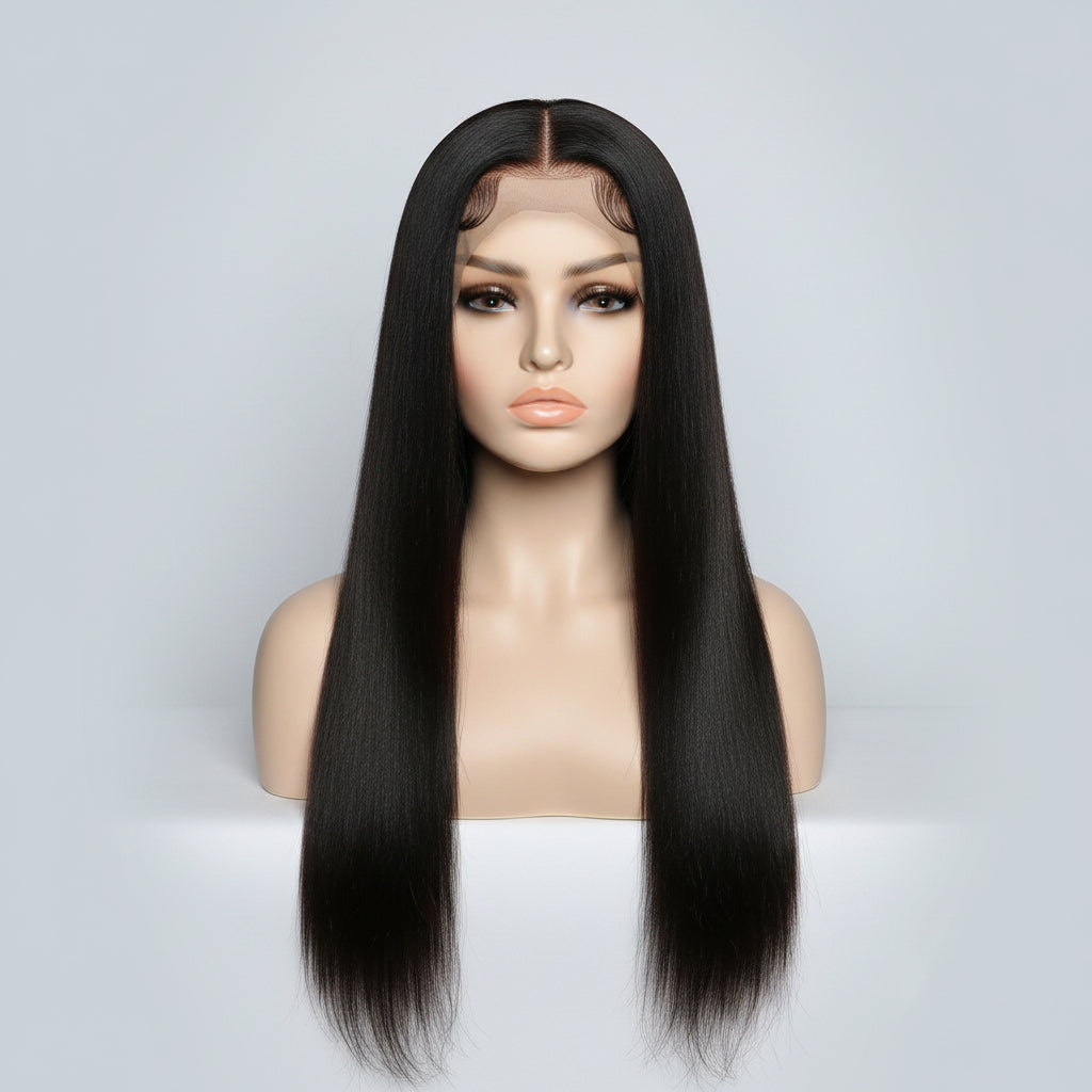 HD Lace Straight Human Hair Wig 32 Inch
