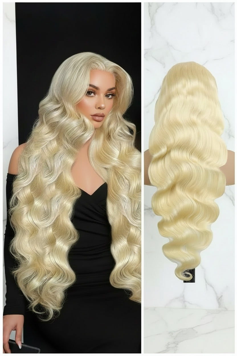 Platinum Wave 38" HD Lace Front Wig