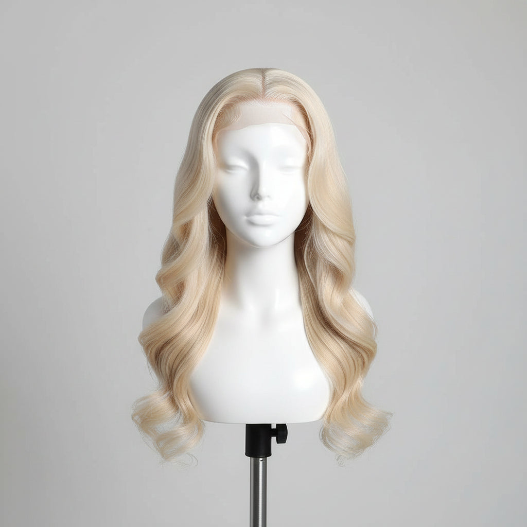 Blonde Wave Luxury Lace Wig 30 Inch 200 Density