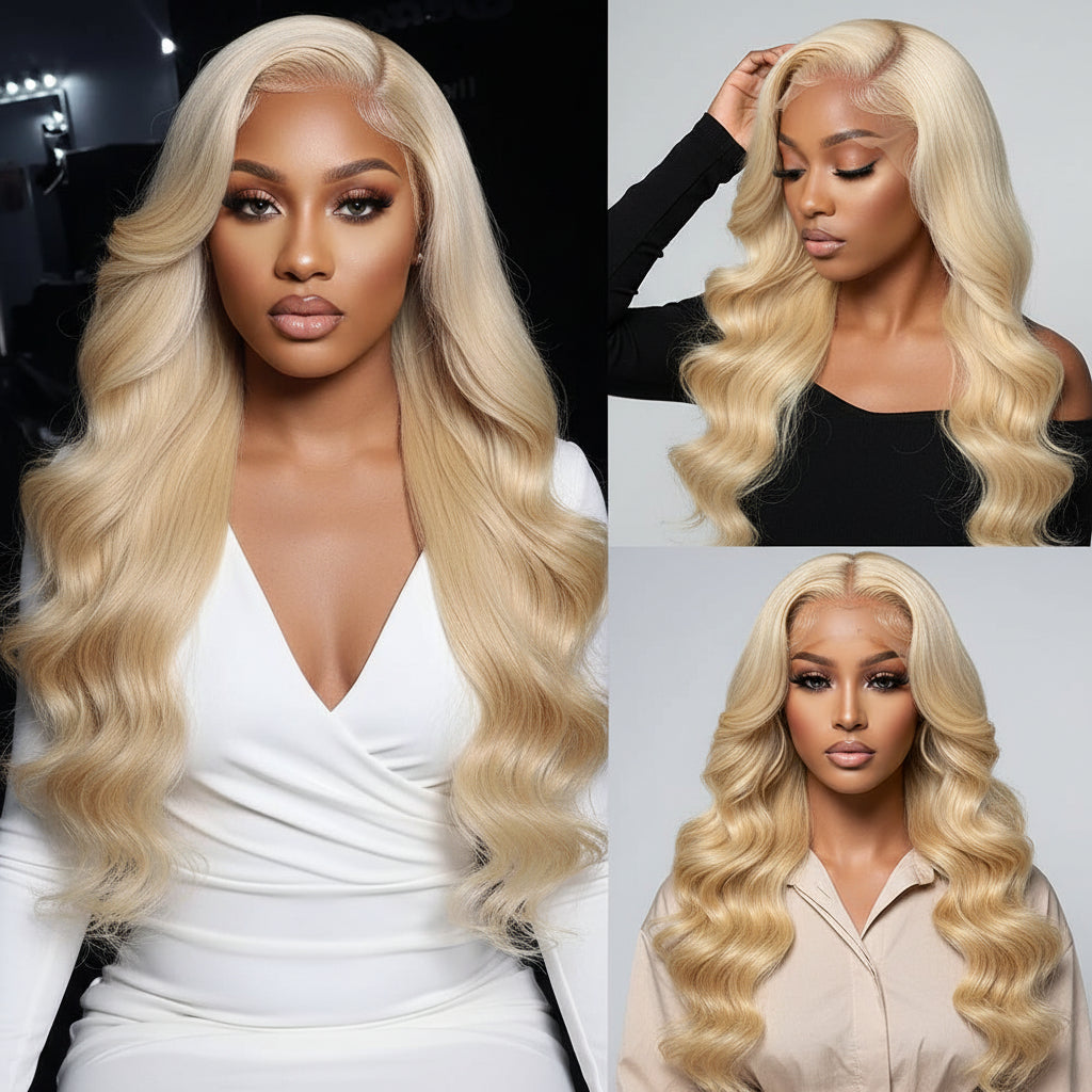 Blonde Wave Luxe 13x6 Lace Front Wig 20 Inch