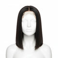 LRSICAL Wear and Go Glueless Bob Wig Human Hair Pre Plucked Pre Cut Short Straight Bob Wigs 5x5 Hd Lace Closure Wigs Glueless Lace Front Wigs Human Hair 180% Density 12 Inch